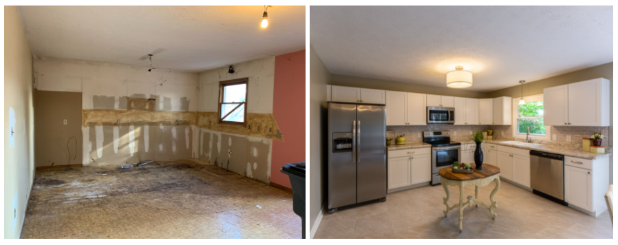 An AVM's blindspot: Before and after photos of a kitchen renovation